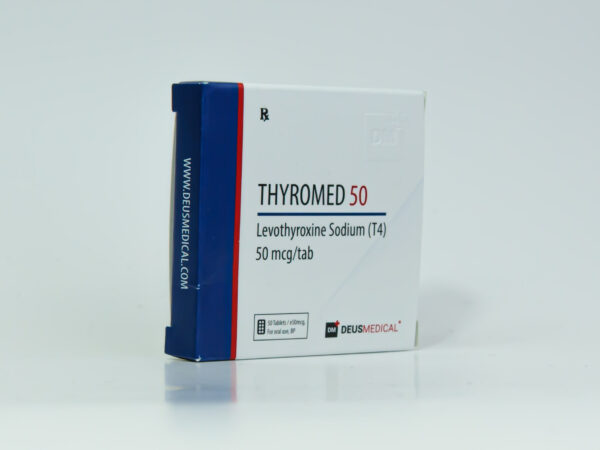 Thyromed 50mcg – Levothyroxine Sodium – Deus Medical
